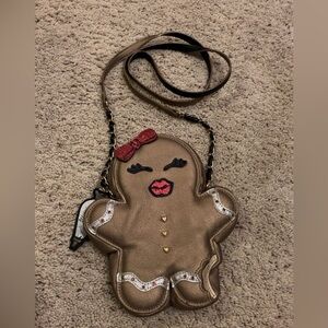 Gingerbread Man Crossbody Bag